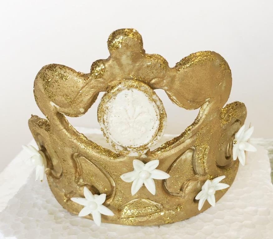 Corona dorada – La Alacena del Pastelero